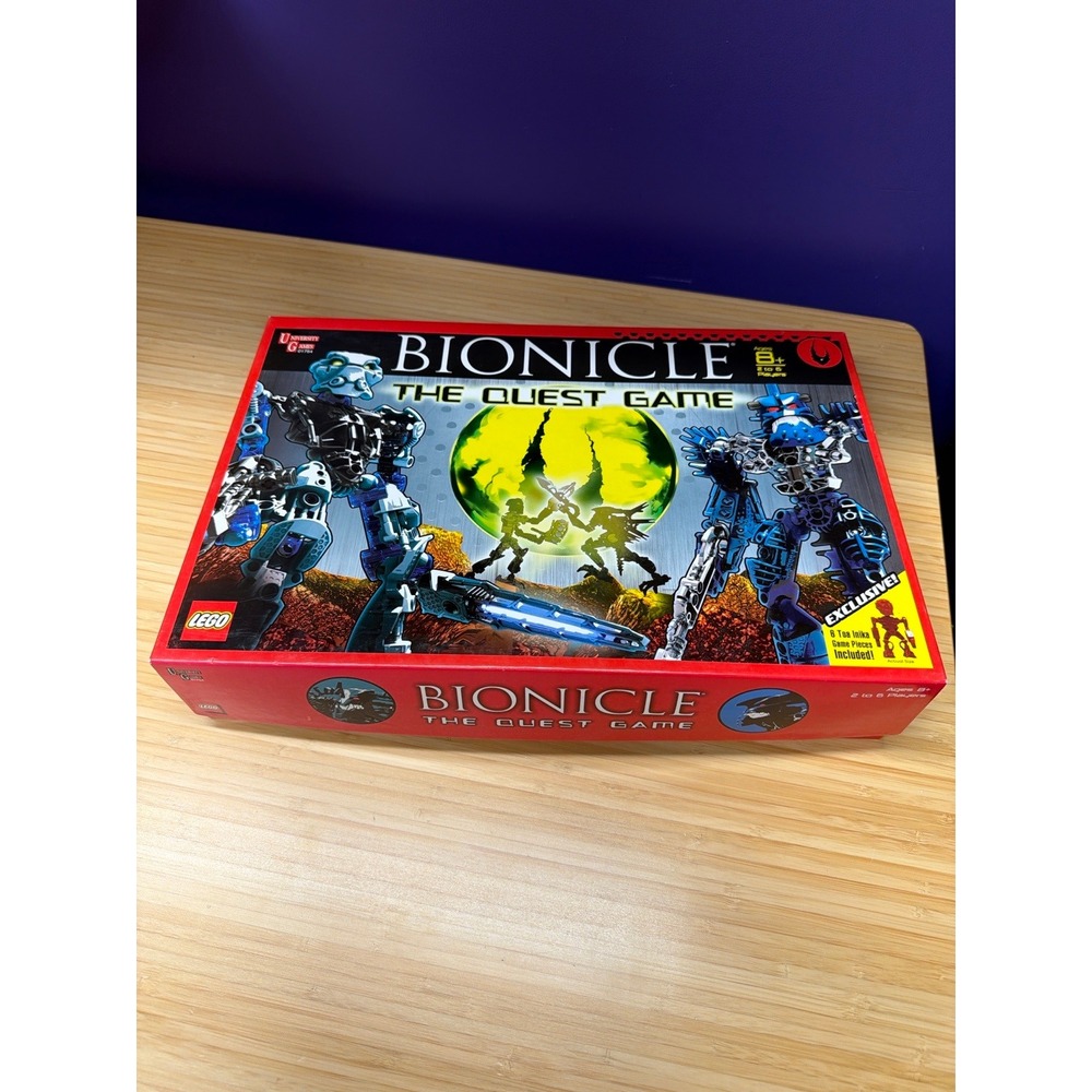 LEGO‎ Bionicle The Quest Game Complete Board Game University Games 2006